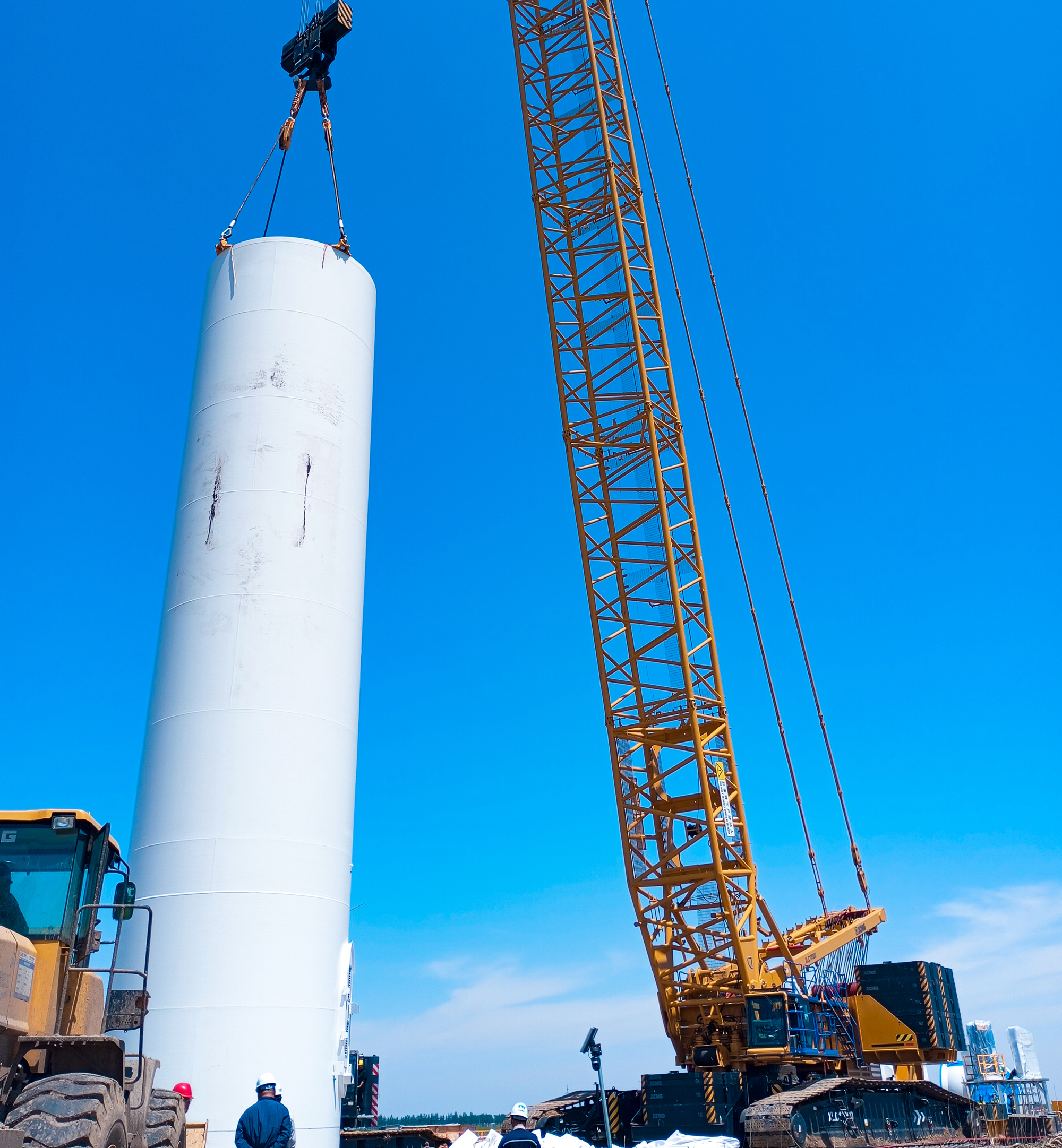 【全球之履】錦州站！XLC17000助力大型風電工程建設
