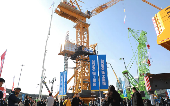 bauma CHINA 2024丨徐工塔式起重機、智能施工升降機火熱亮相