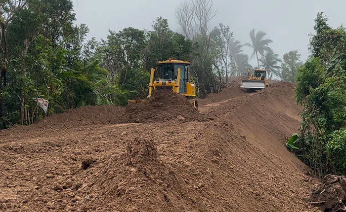 徐工D170“硬核開路”！助力東南亞國家級風電工程